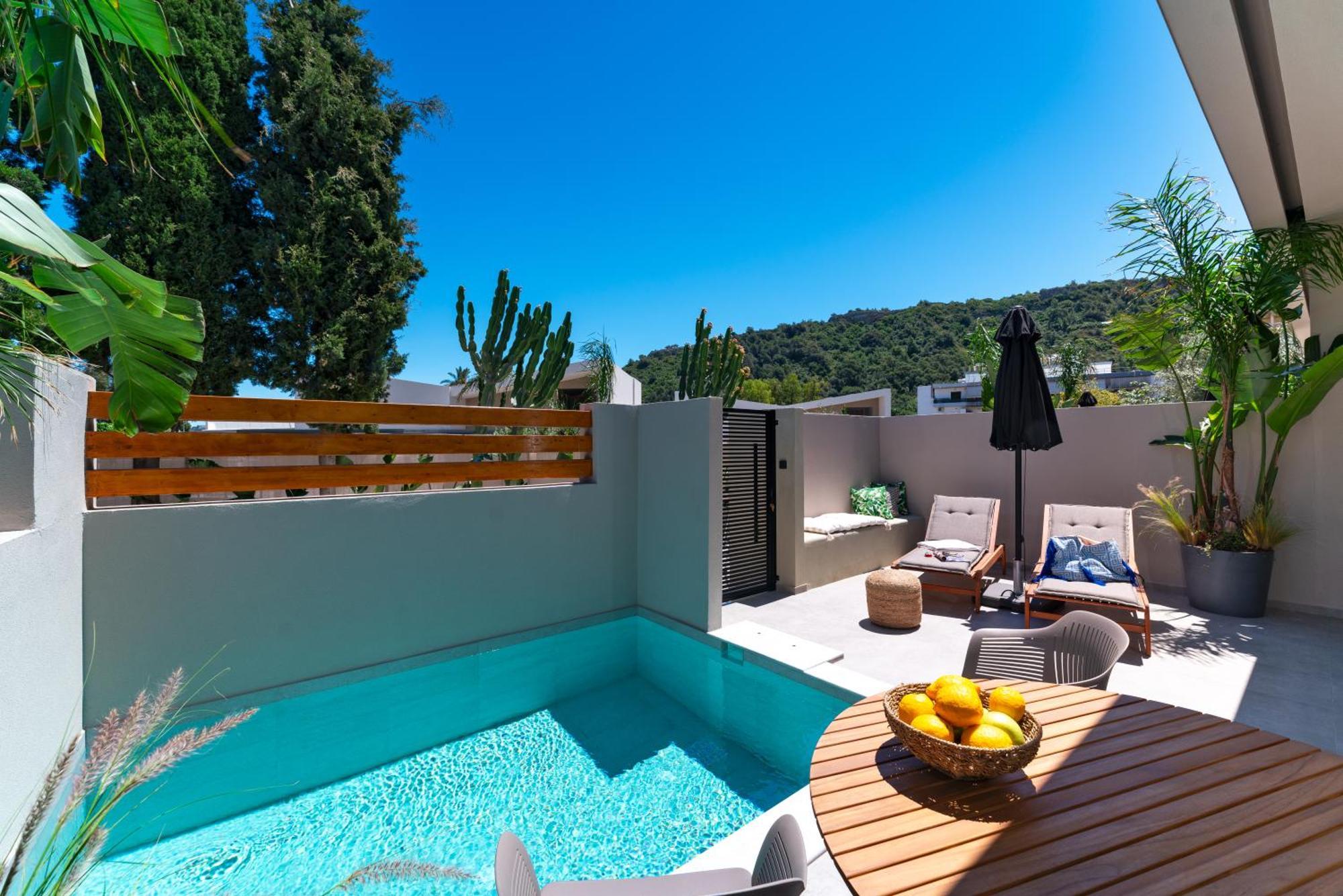Afesou Suites Ialysos  Ngoại thất bức ảnh